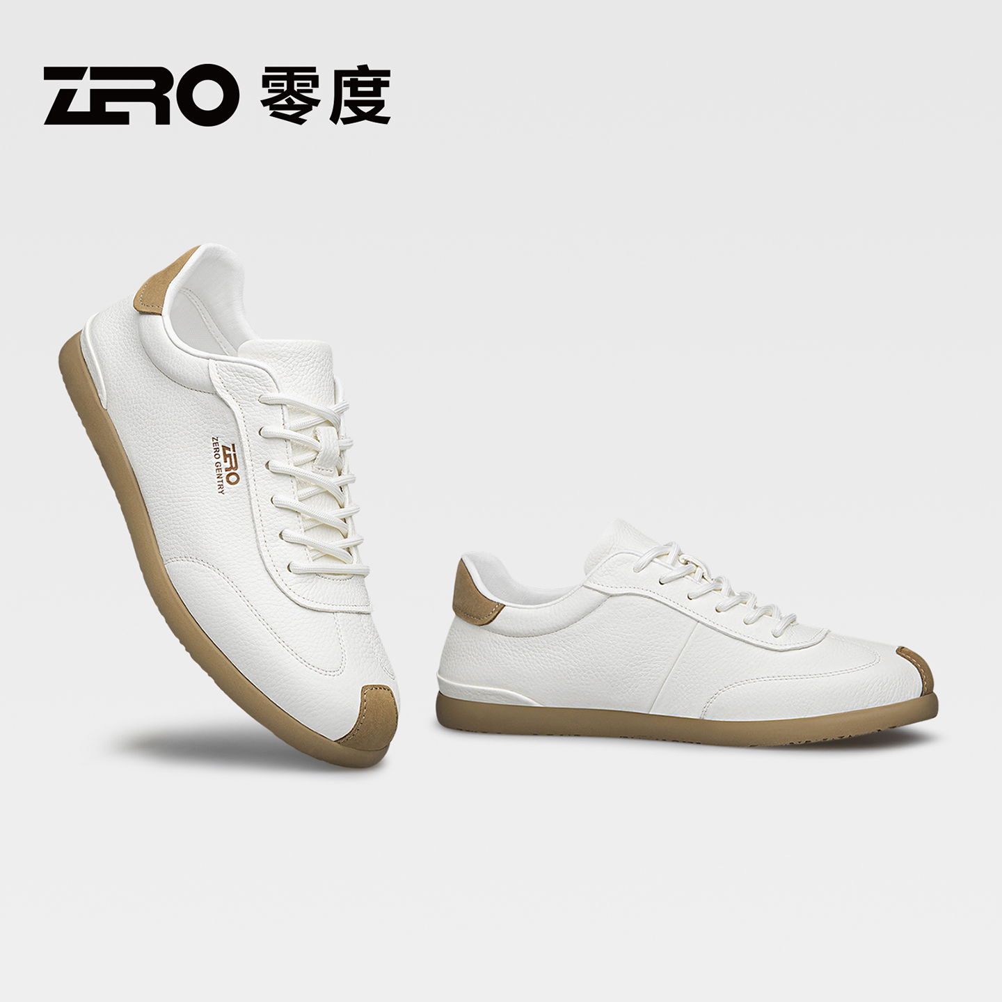 零度/ZRO百搭时尚高端舒适鞋子男款轻便开车鞋休闲软底简约男鞋