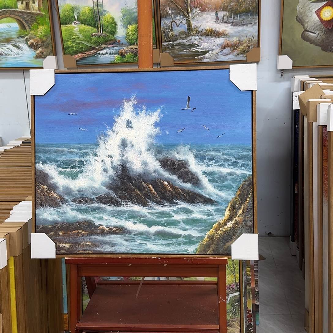 油画5060油画作品展作品展作品集展