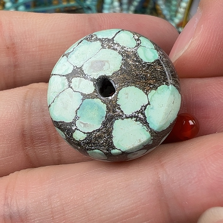 南红玛瑙未镶嵌配饰卡21.6