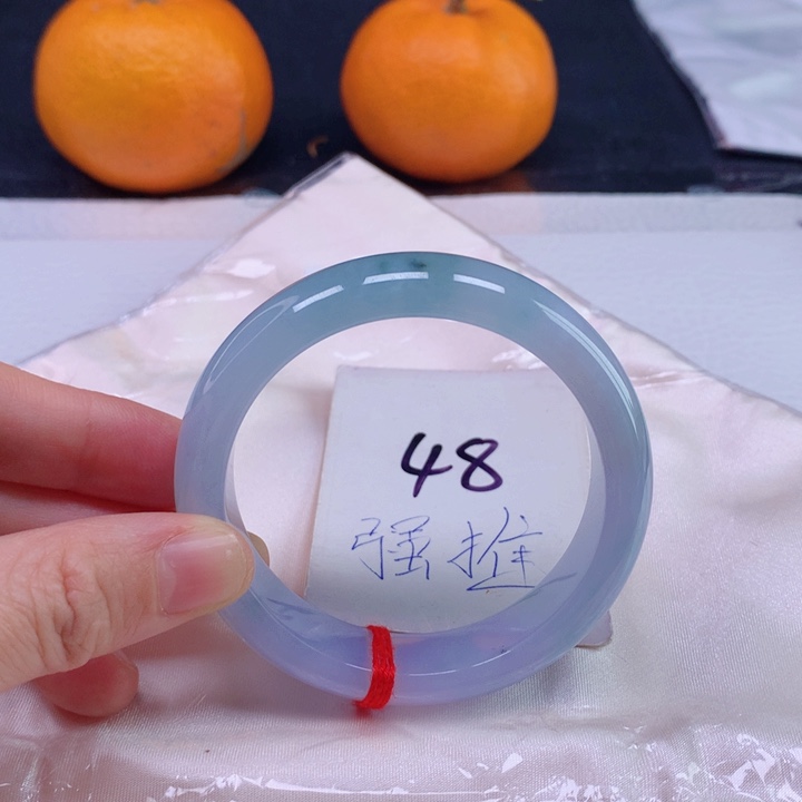 翡翠手镯未镶嵌缅甸天然翡翠53535353535353