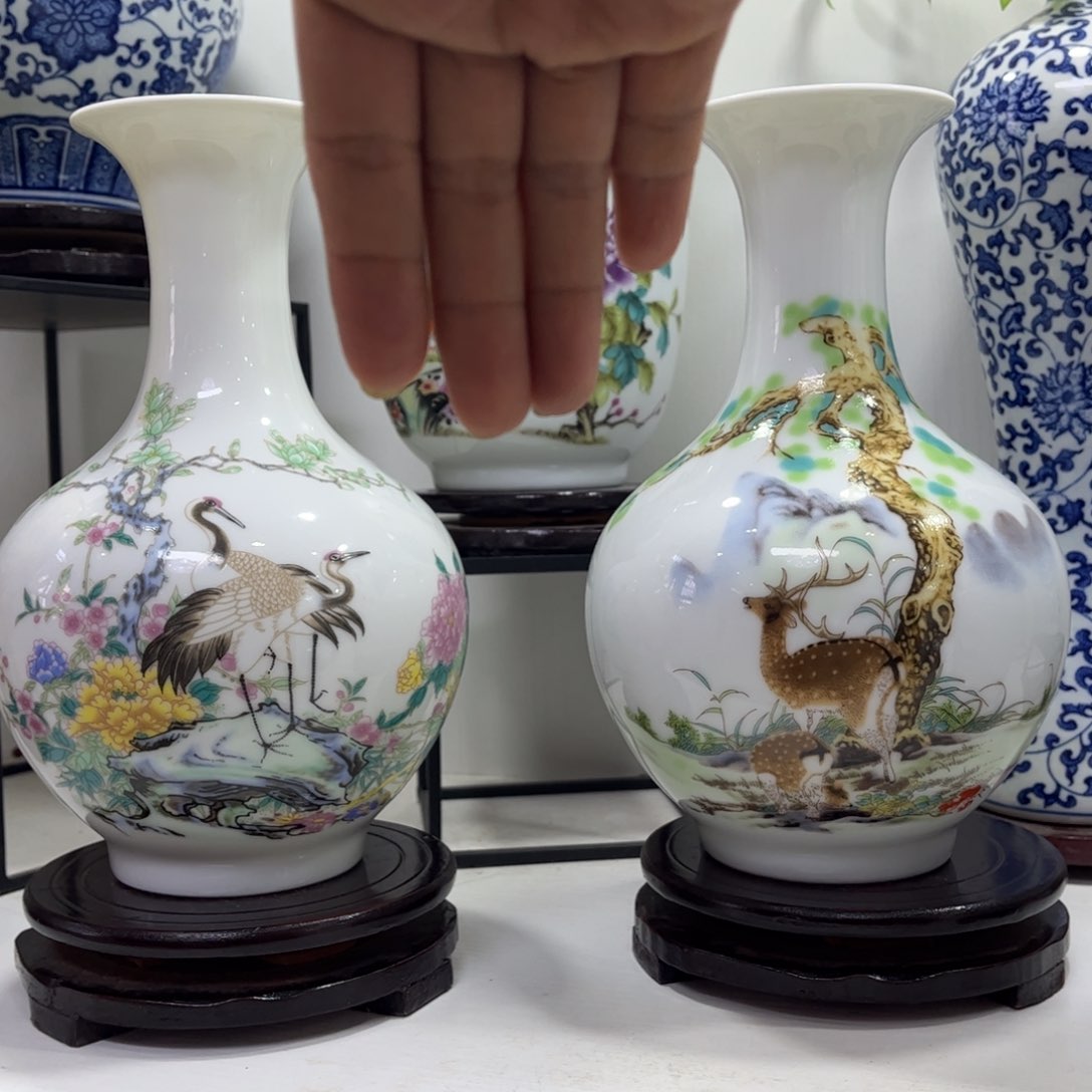 景德镇陶瓷花瓶摆件