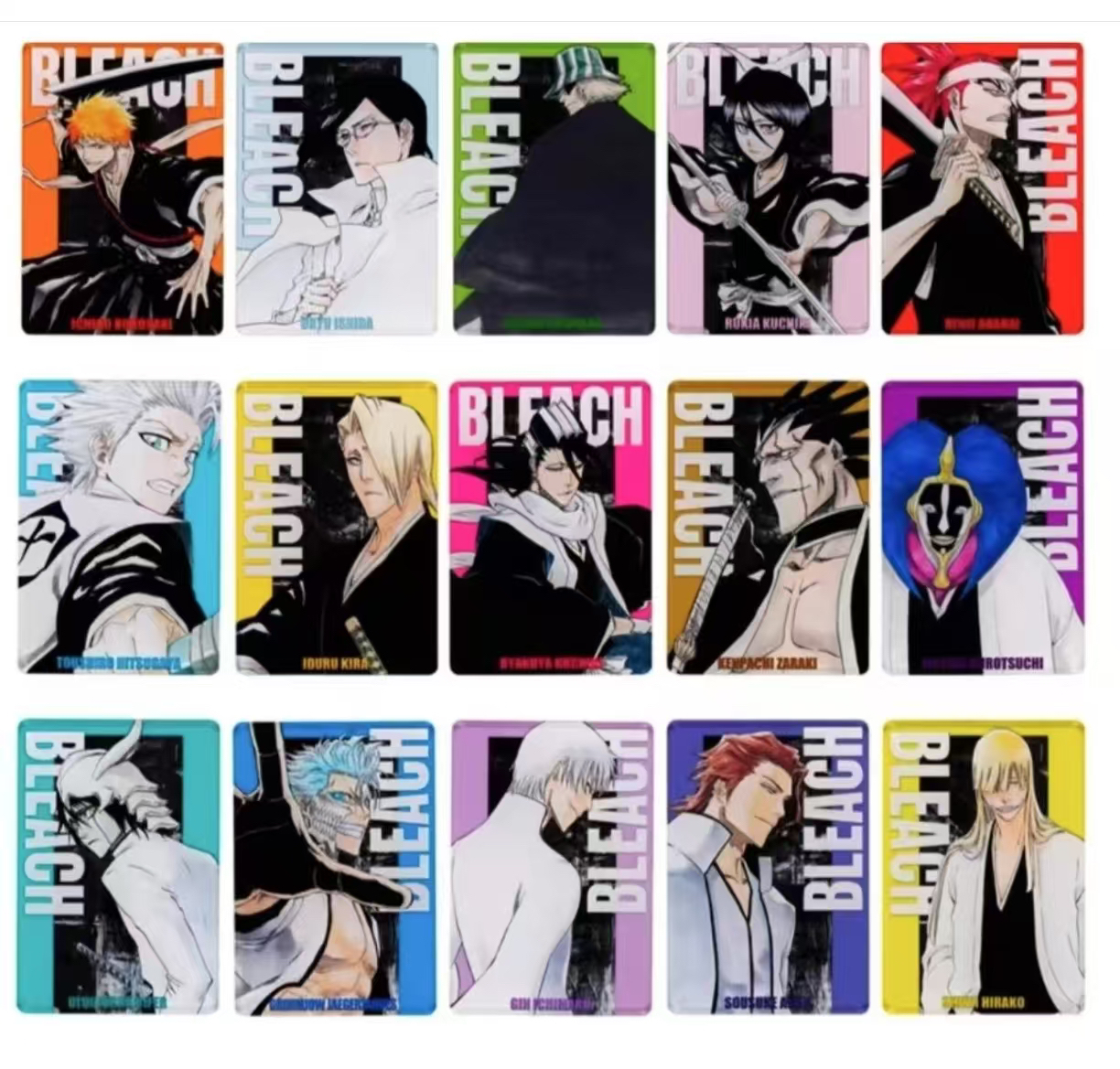 【日谷】 死神js数据卡/麻将/浮雕2弹徽章盲盒（下单默认代拆）