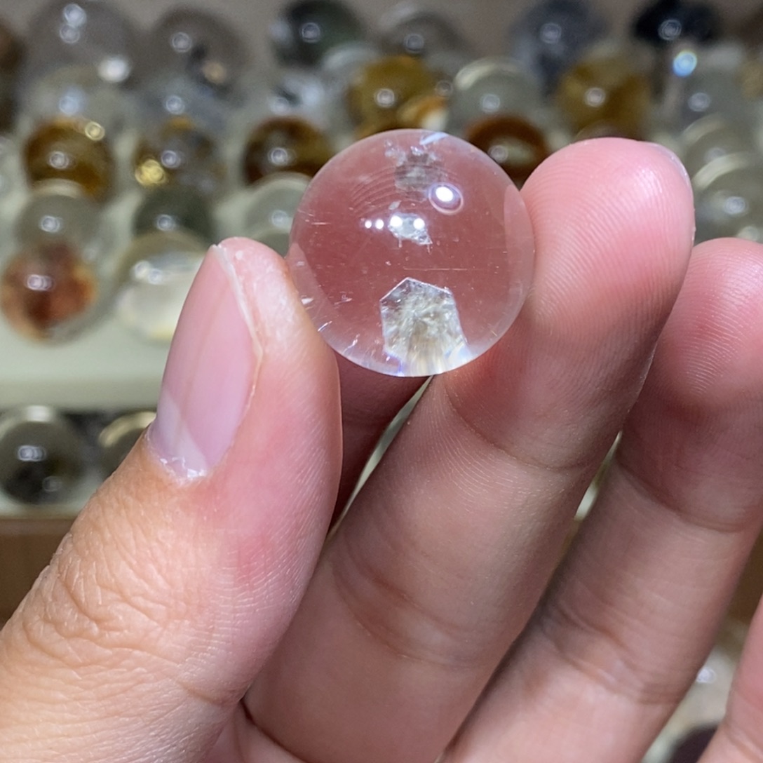 水晶珠宝半成品未镶嵌18.4m