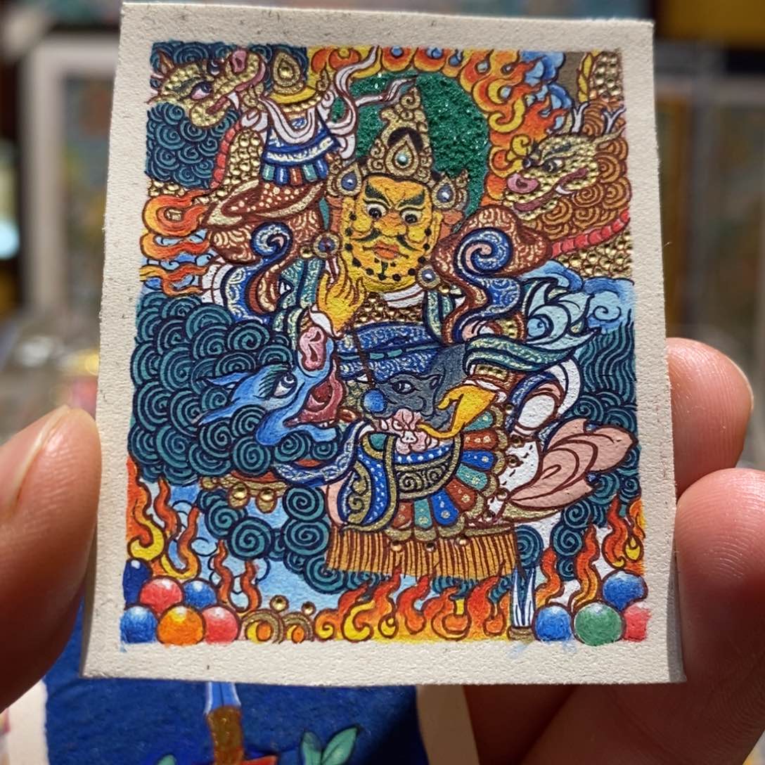 百****吊坠唐卡唐卡艺术研究院