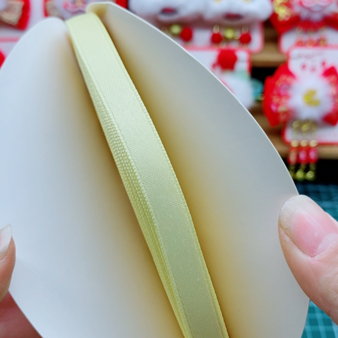 1厘米棉带 黄色一卷50码