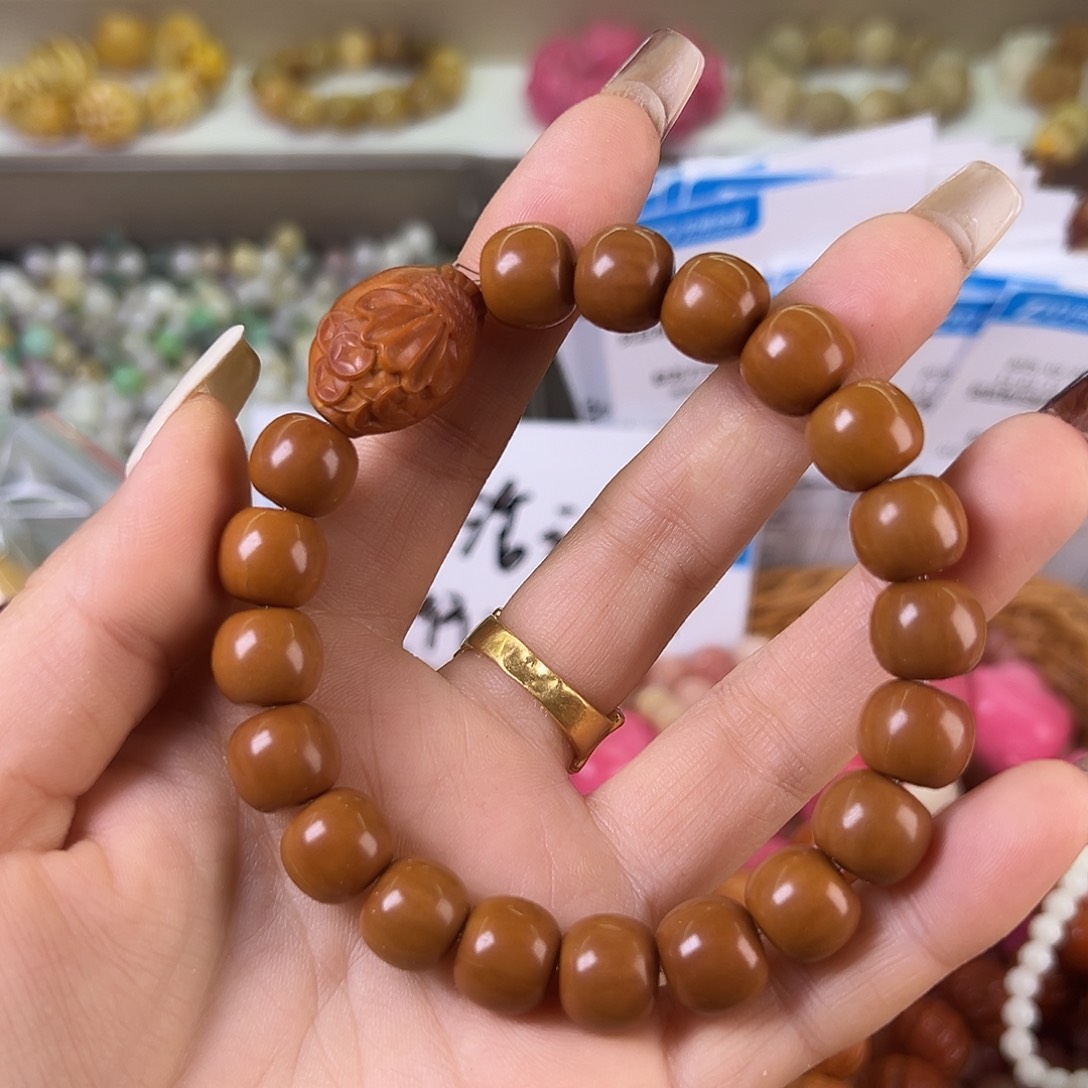 菩提根/象牙果吊坠卡12桶1条