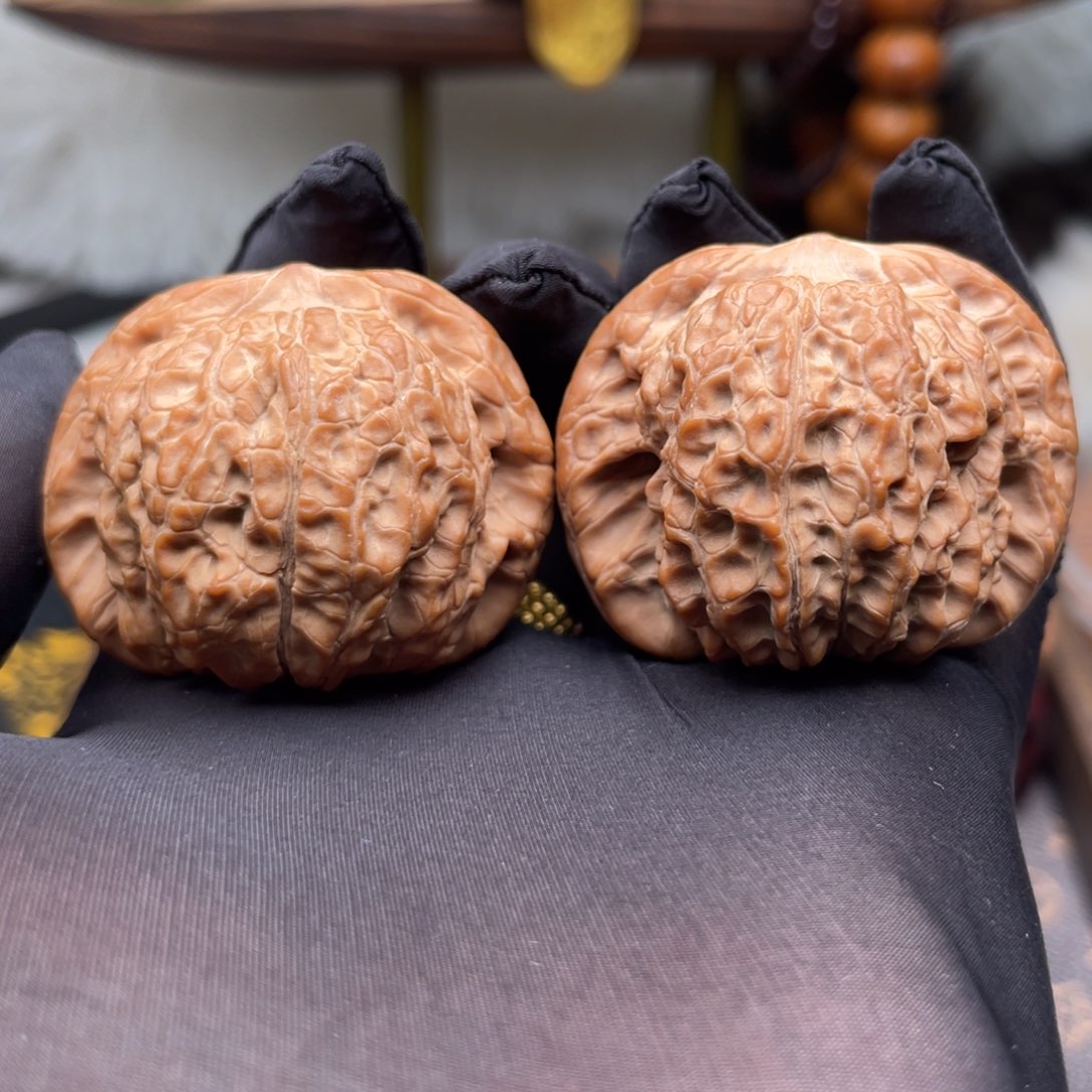 文玩核桃把件血麒麟全品39