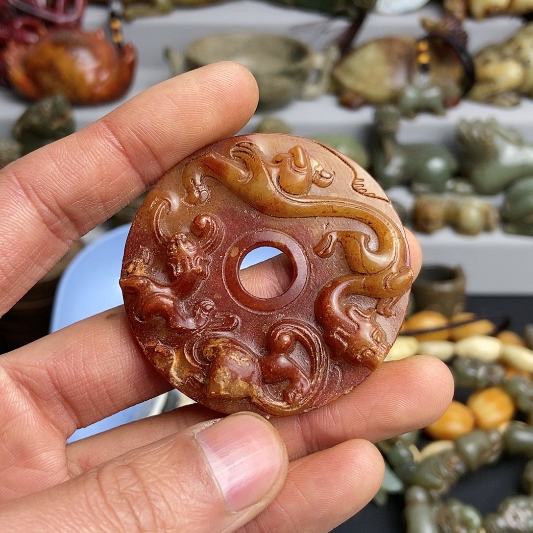 和田玉（糖玉）配饰未镶嵌盛****店