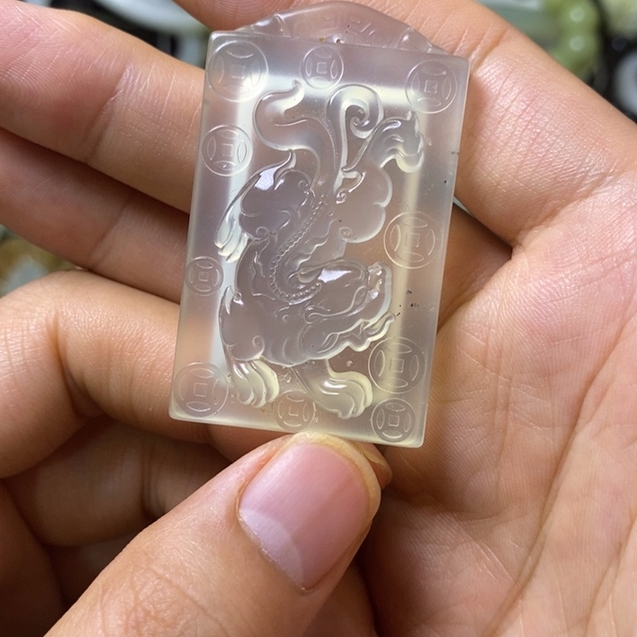 岫玉岫玉颈饰未镶嵌