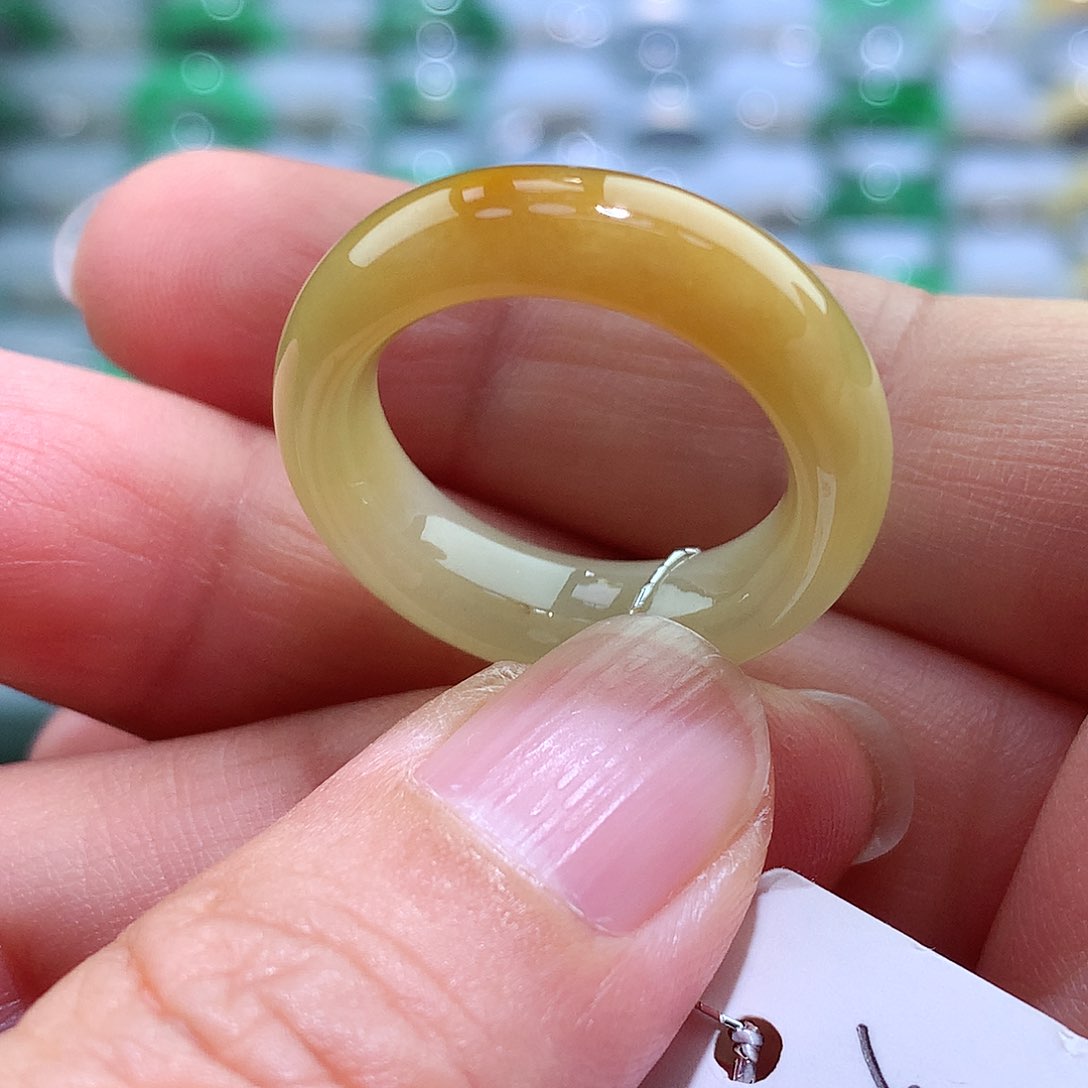 翡翠戒指未镶嵌16号