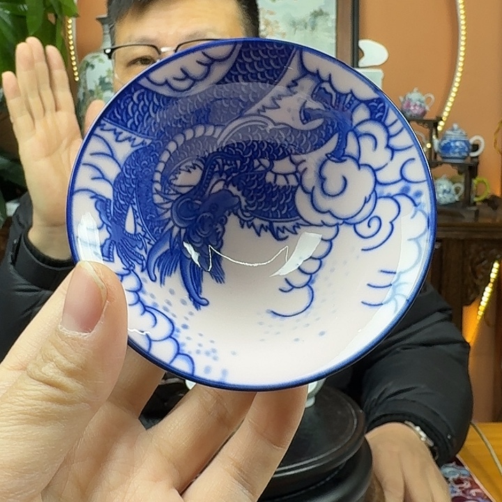 陶摆件景德镇陶瓷手工杯子