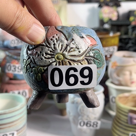 红陶多肉植物花盆