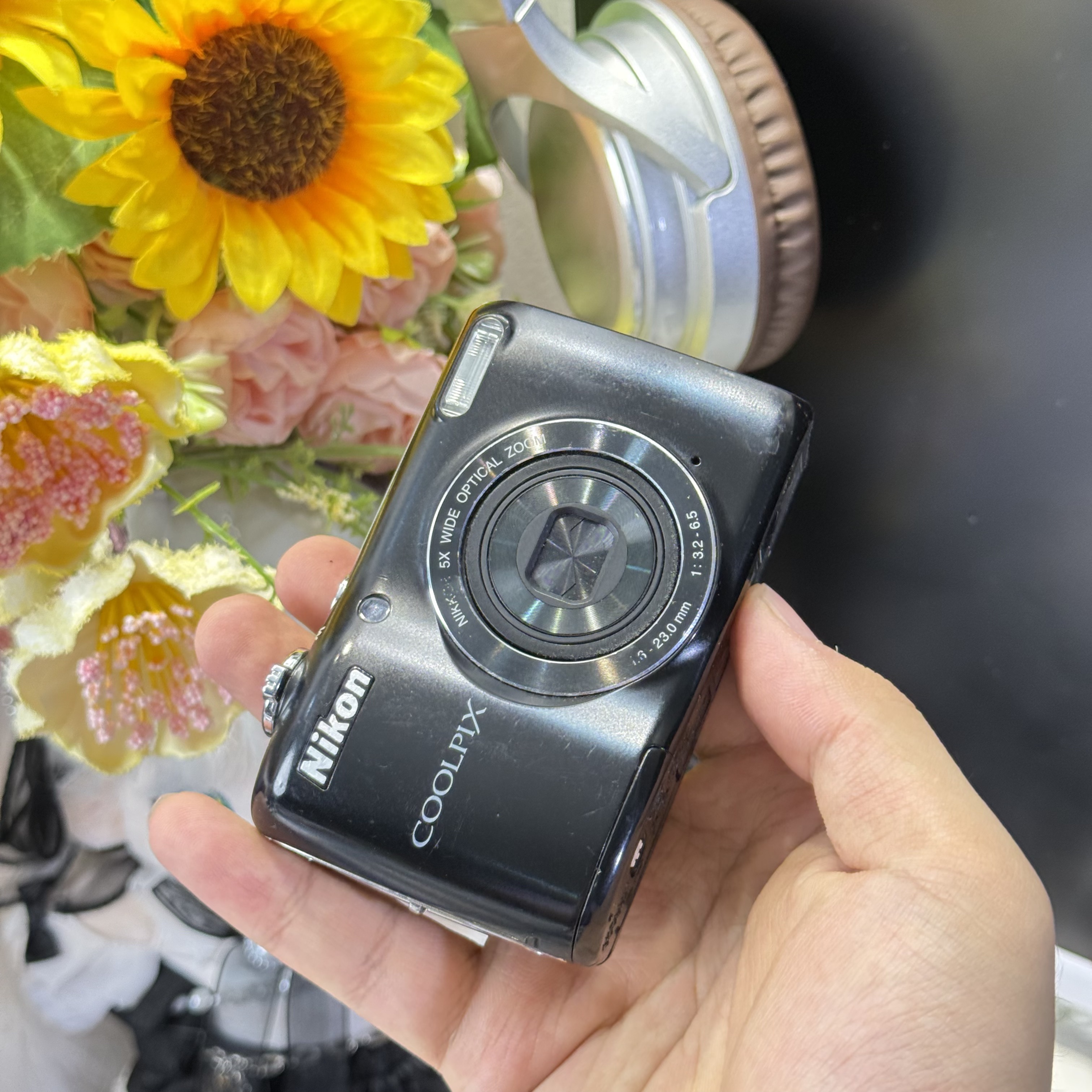 9新 Nikon/尼康 尼康l26冷白皮1600万像素滤镜多五号电池自备