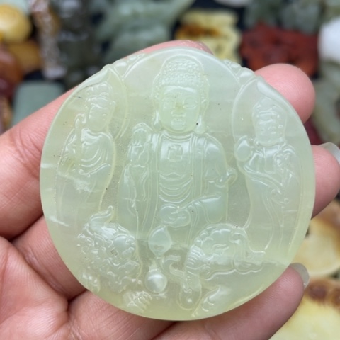 蛇纹石玉颈饰未镶嵌102