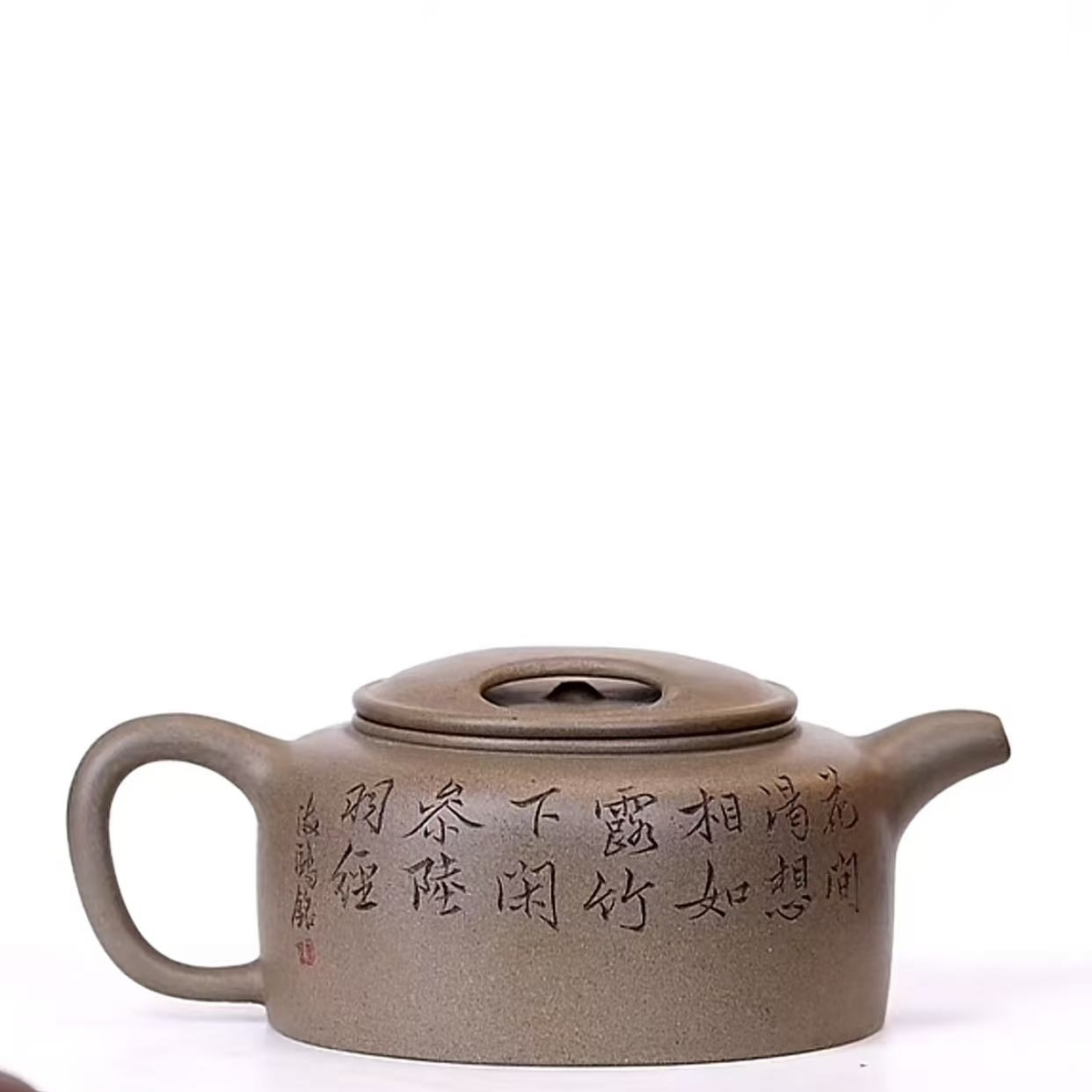 ［牛盖莲子］宜兴黄龙山本山段泥220 CC精工半手牛盖莲子