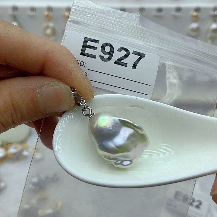 淡水珍珠颈饰银S925镶嵌