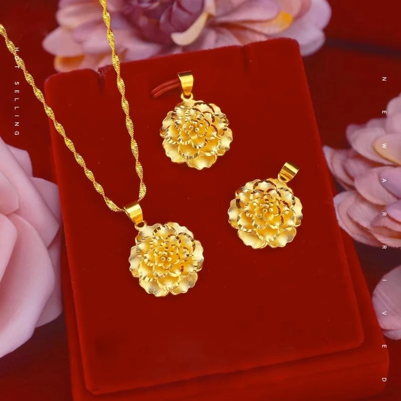 铜合金吊坠 精致款海棠花吊坠（单独的吊坠哦）