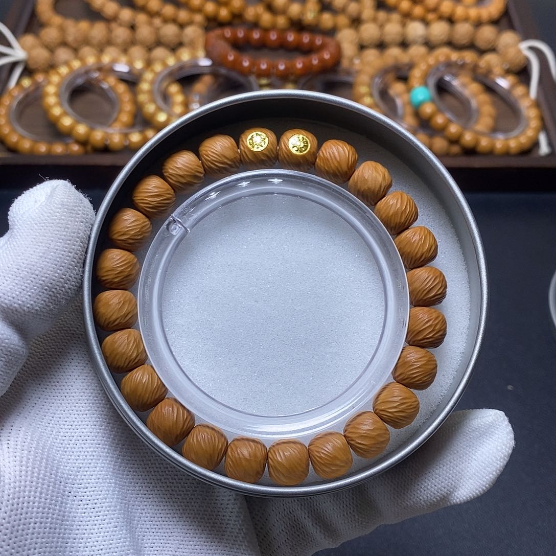 猴头核桃手串18k双标千刃云锦10左右全品156号