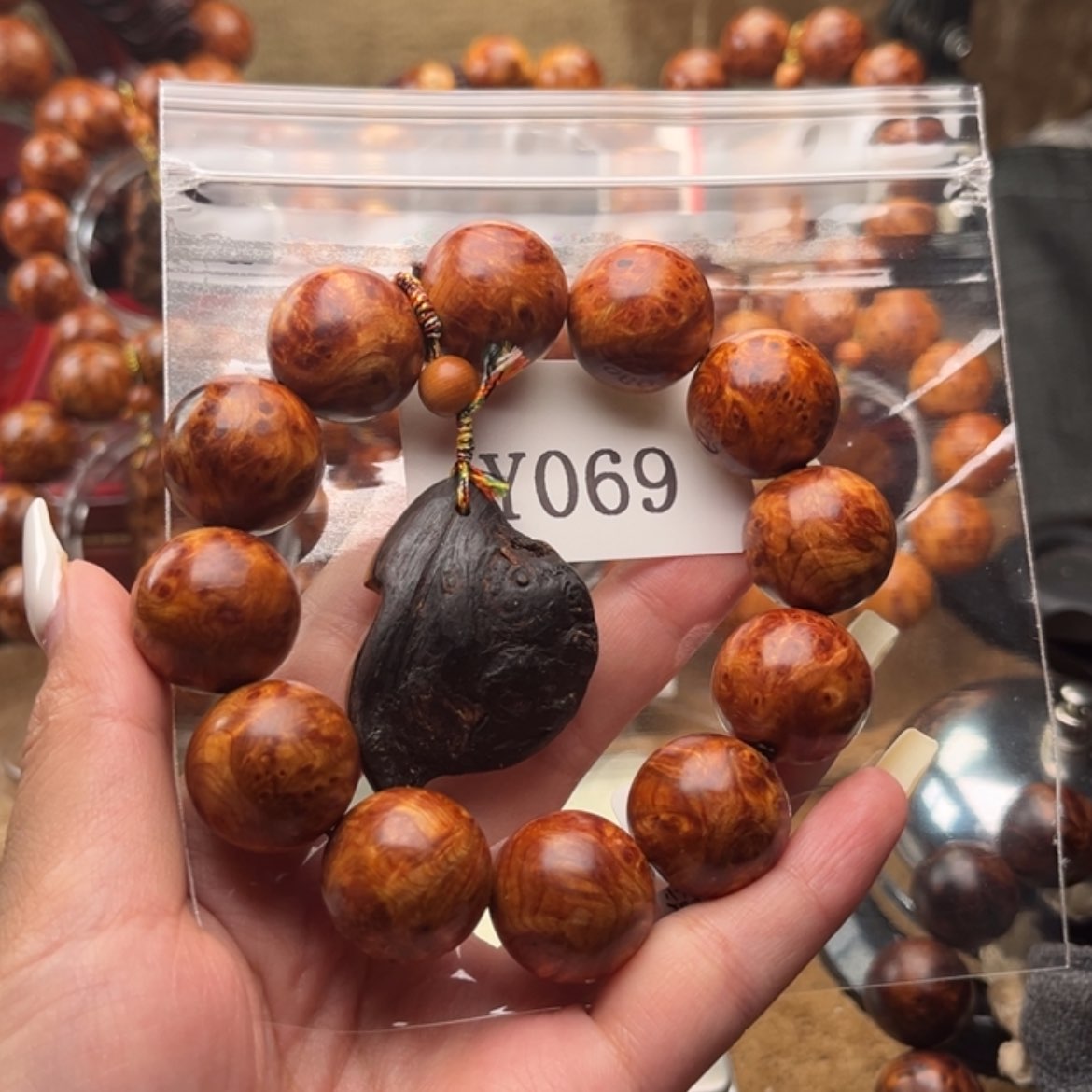 【闪购商品】柏木（崖柏）手串/手链20金刚骨料