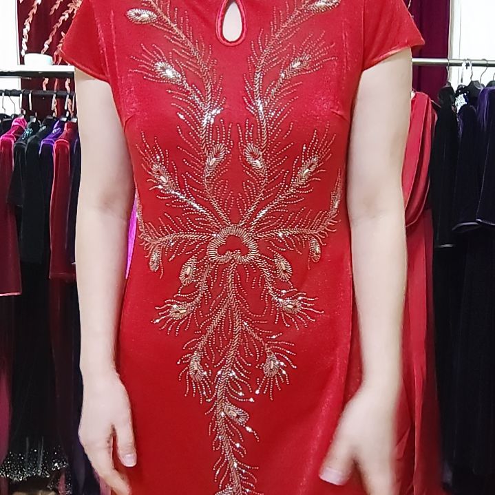 XL码2XL码旗袍连衣裙