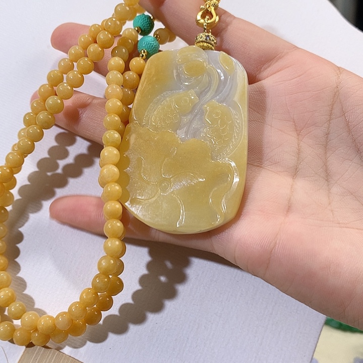 翡翠未镶嵌颈饰翡翠吊坠