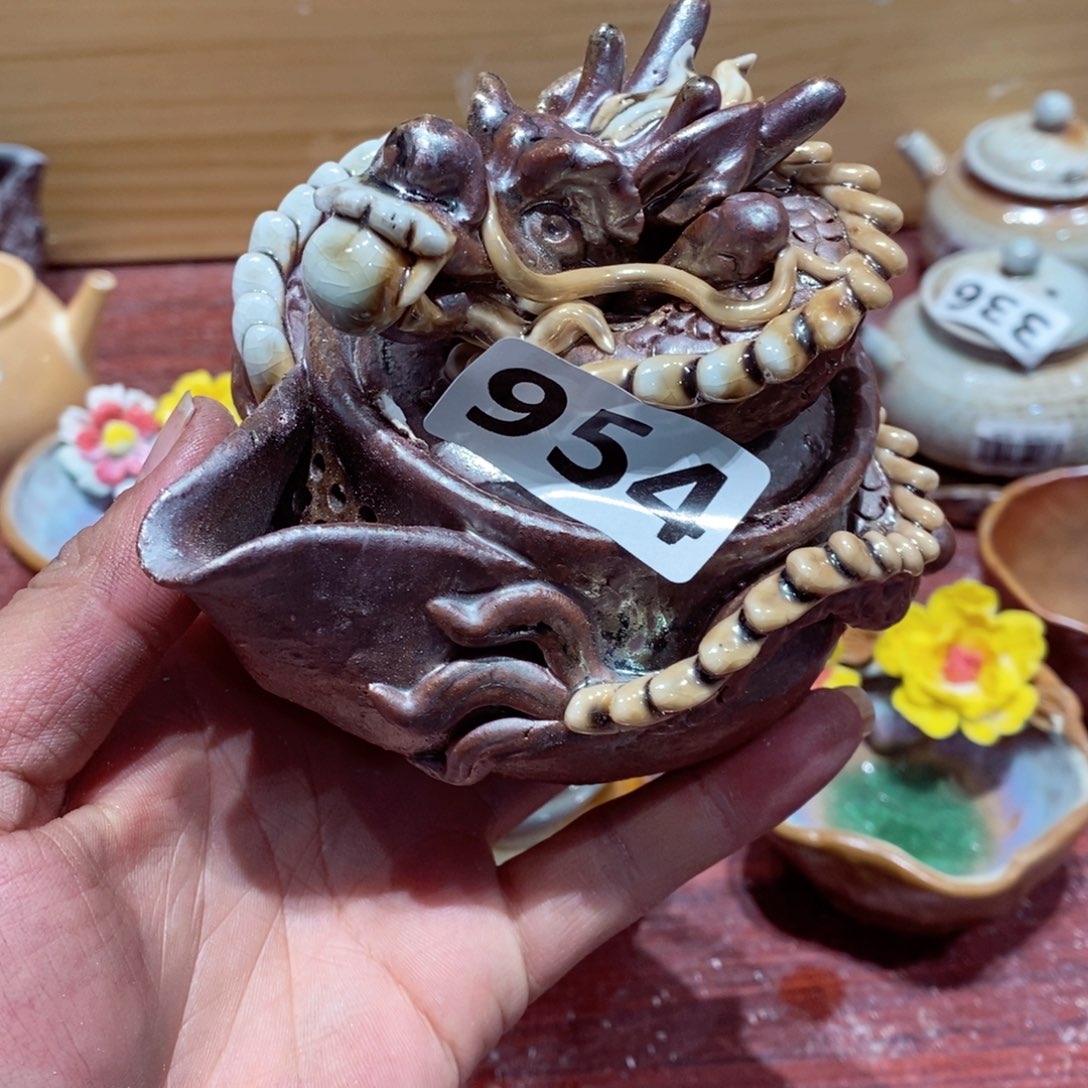 柴烧茶具陶瓷杯子