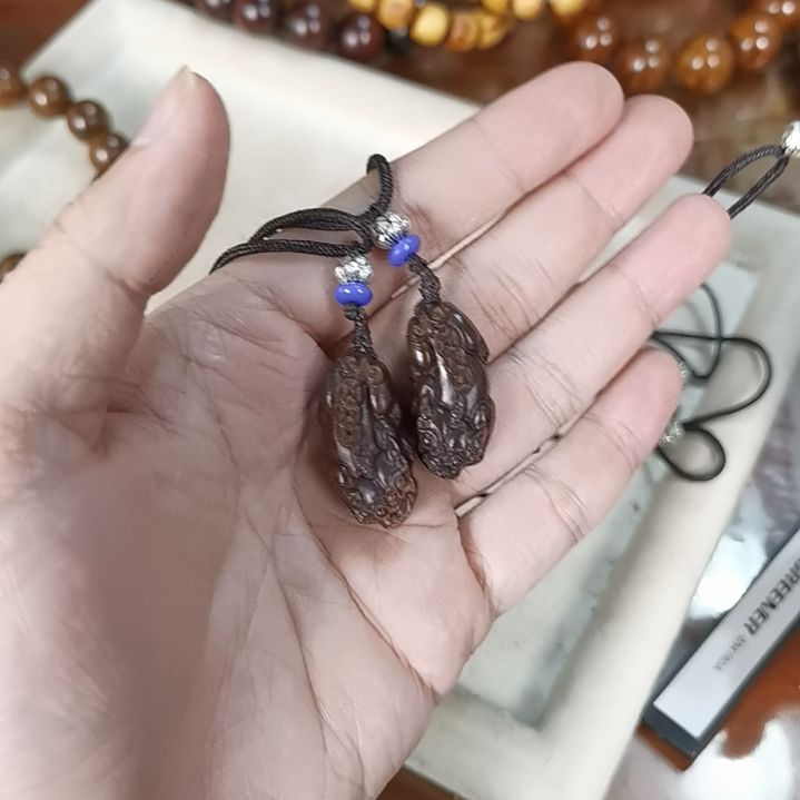 黄花梨/降香黄檀手串/手链老料貔鼽挂饰