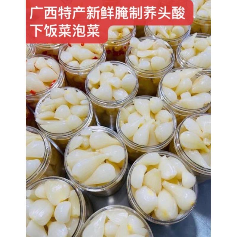 广西特产新鲜腌制荞头酸开胃下饭菜