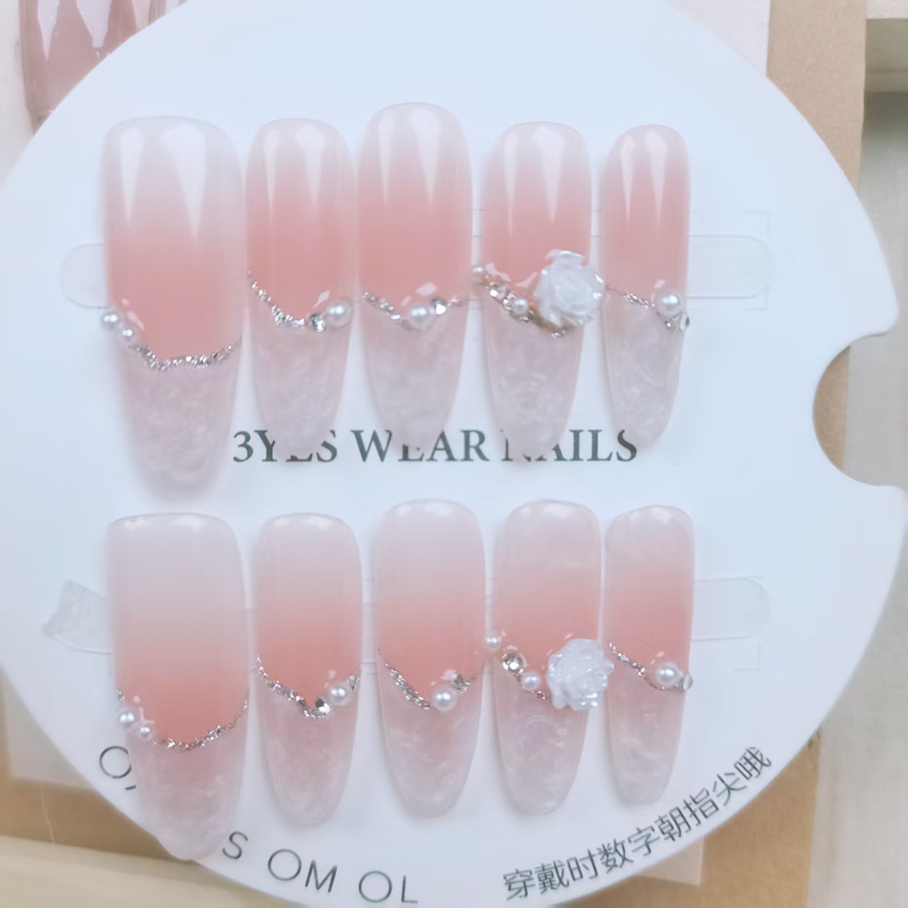 【山茶未央】纯手工穿戴甲