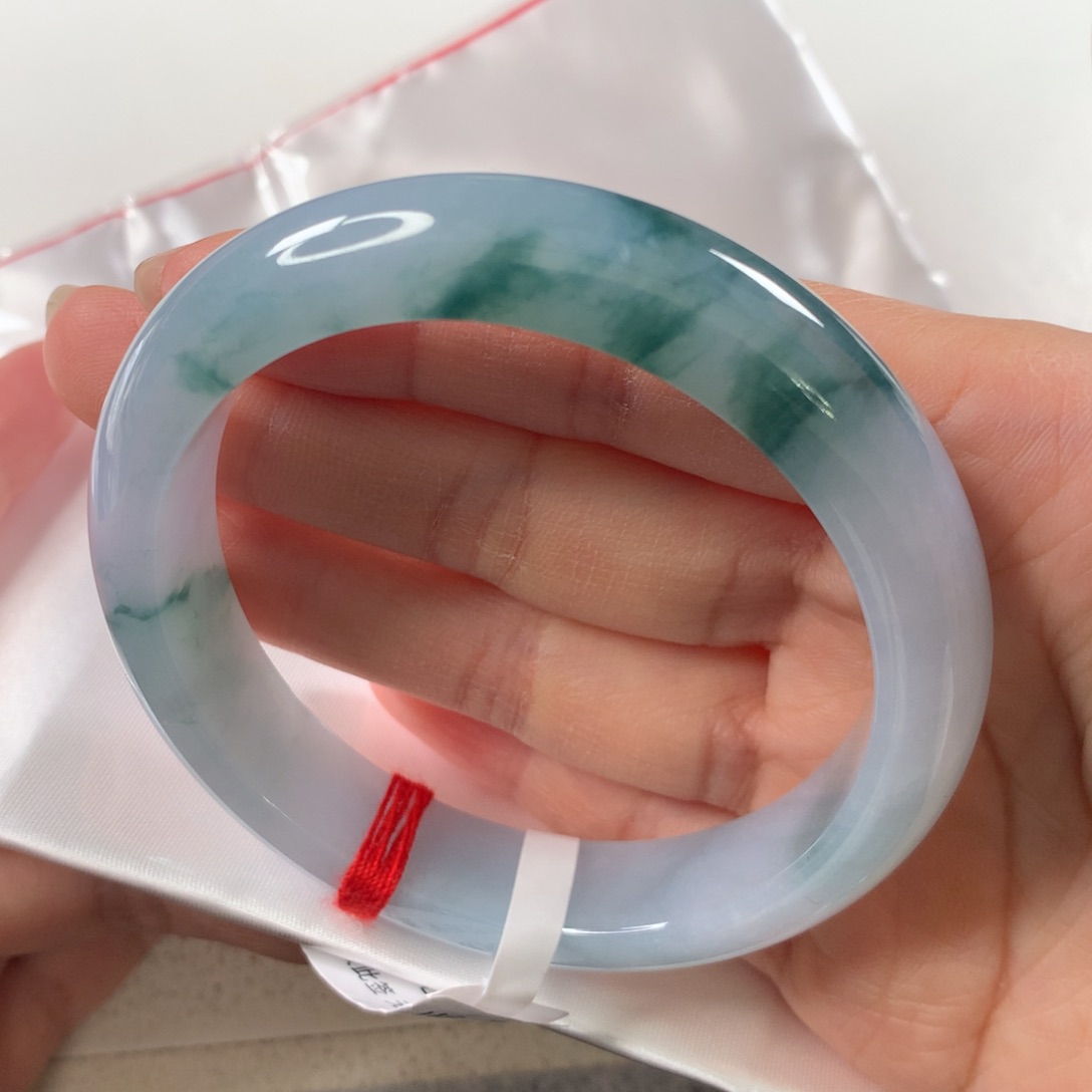 未镶嵌手镯翡翠  正圈②①⑤