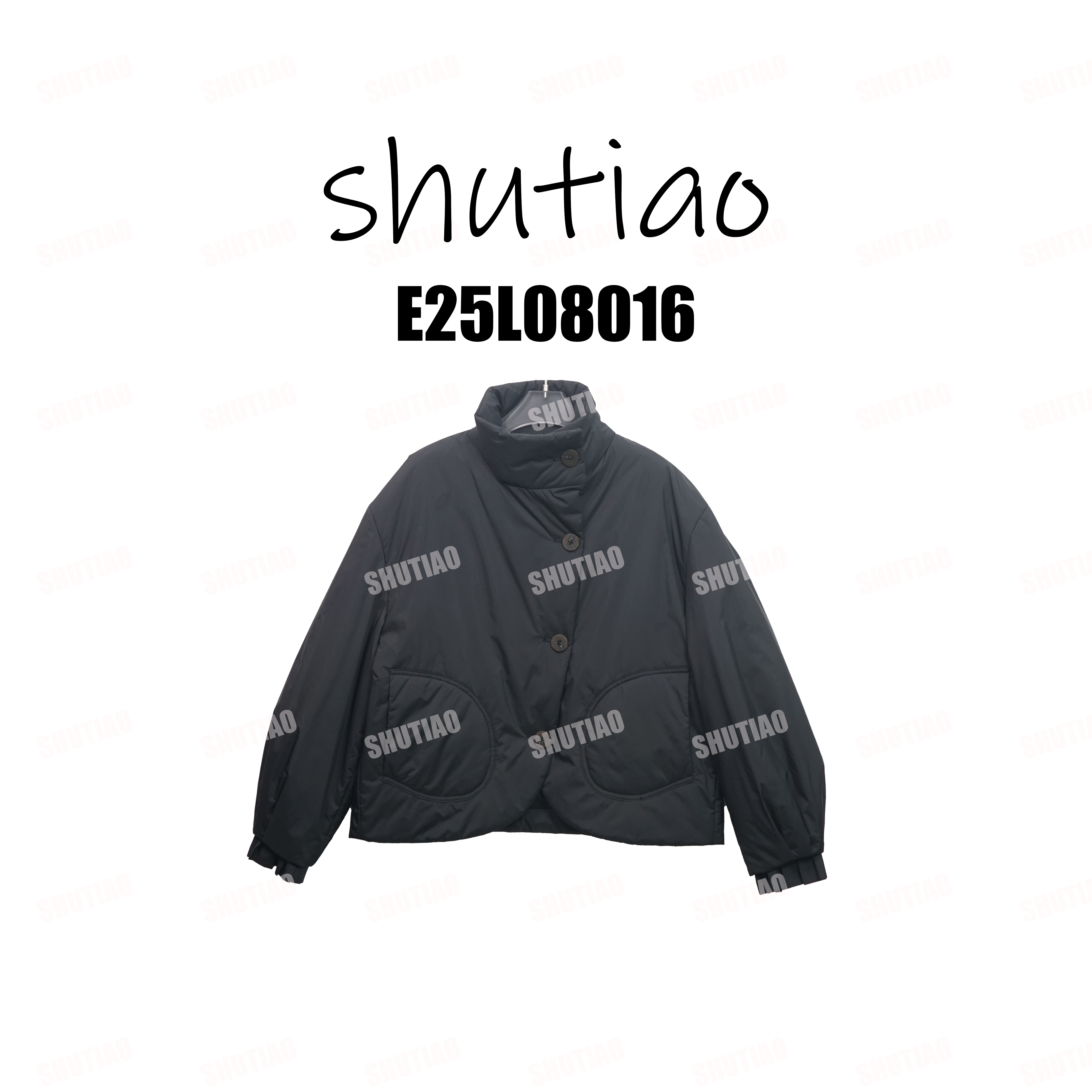 【SHUTIAO】2025冬季：3M雪丽棉短款外套E25L08016