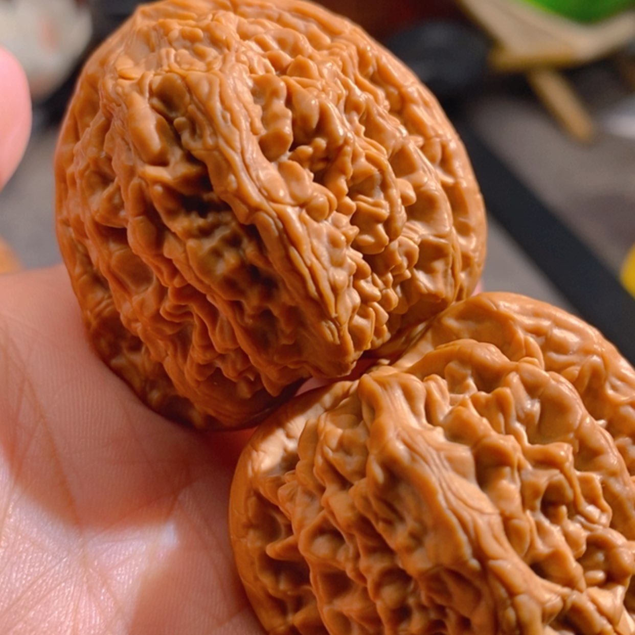 【闪购商品】吊坠文玩核桃枫*√虎头王