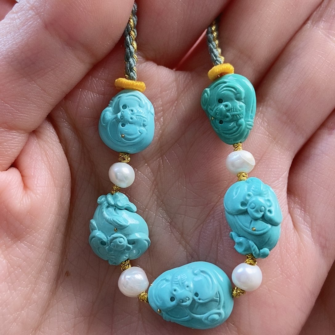 绿松石未镶嵌配饰