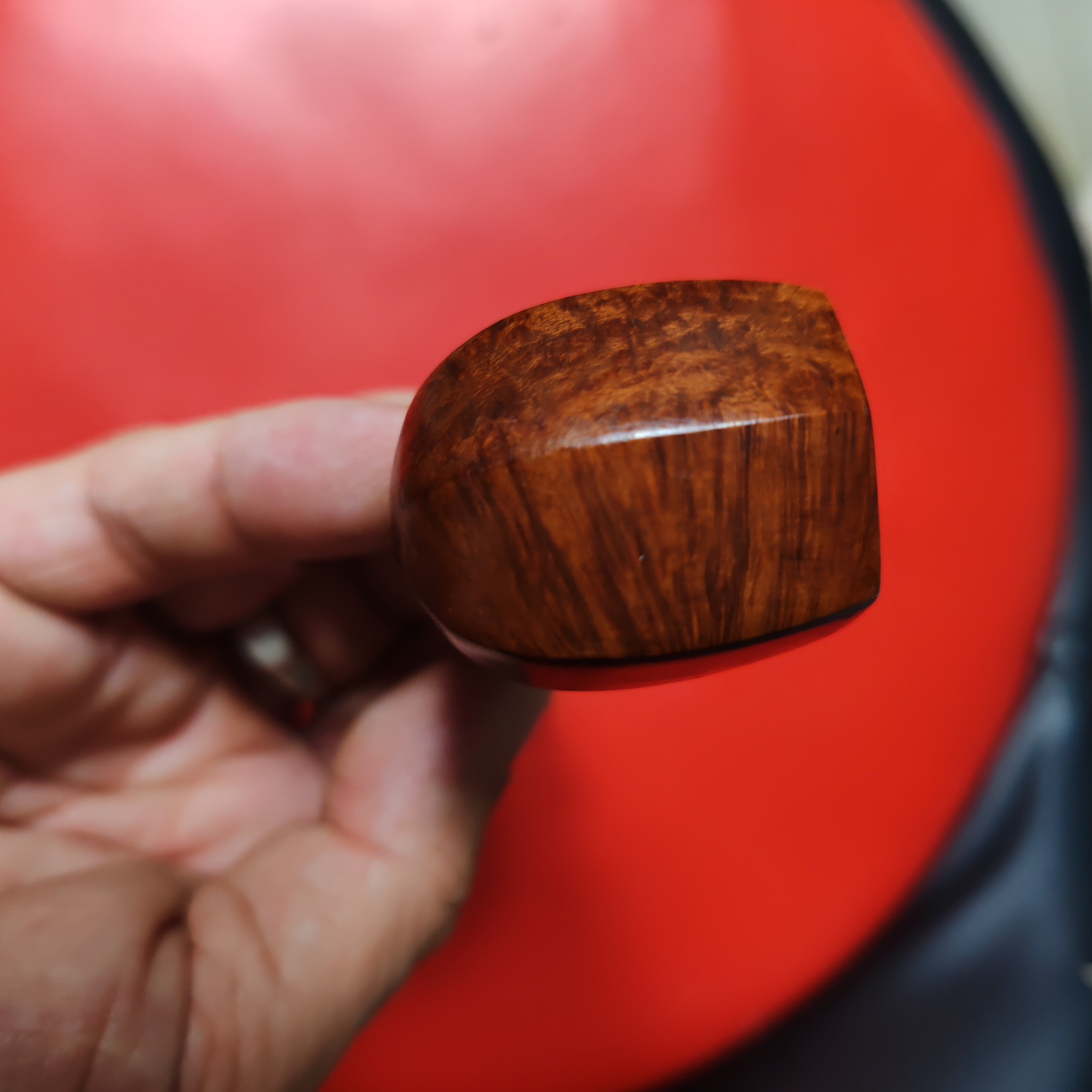 石楠木牛头烟斗轻巧便携吸烟好物