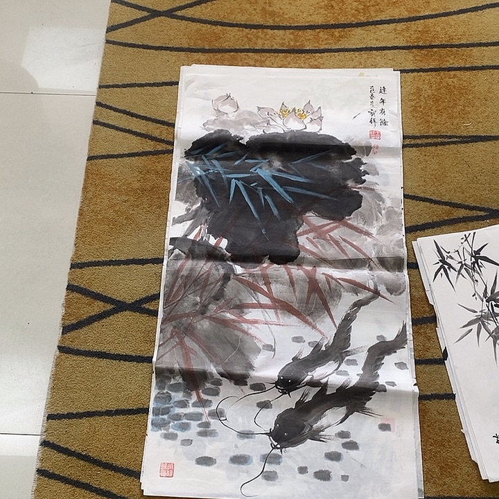 幸***光国画王宝祥50.100手绘画芯