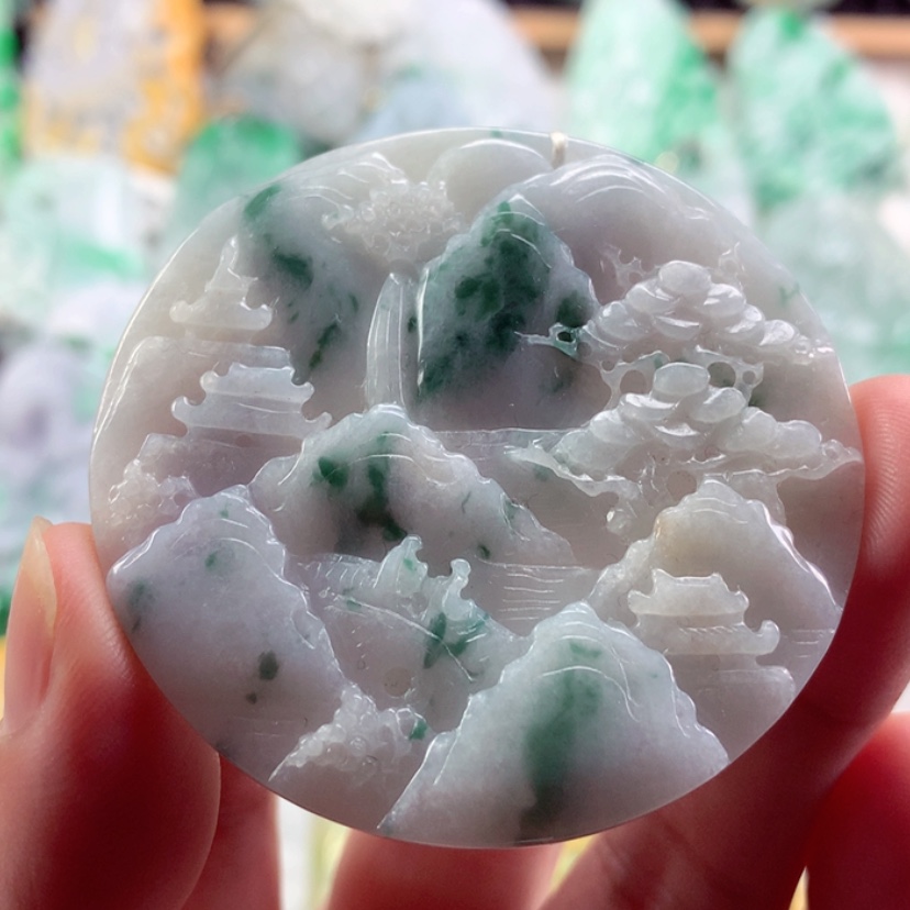 【闪购商品】翡翠吊坠(不含链)未镶嵌