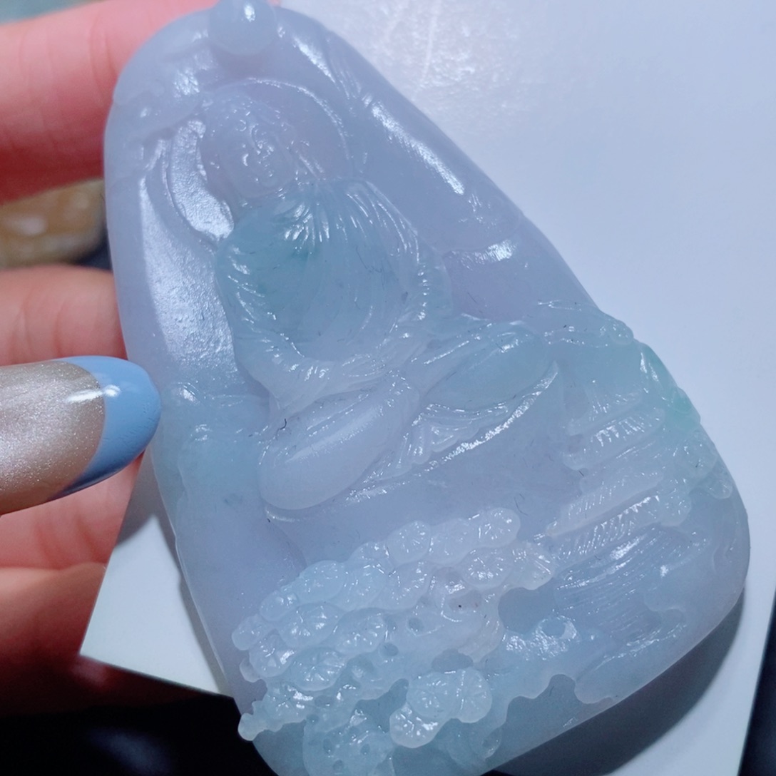 定制翡翠未镶嵌定制毛货翡翠挂件