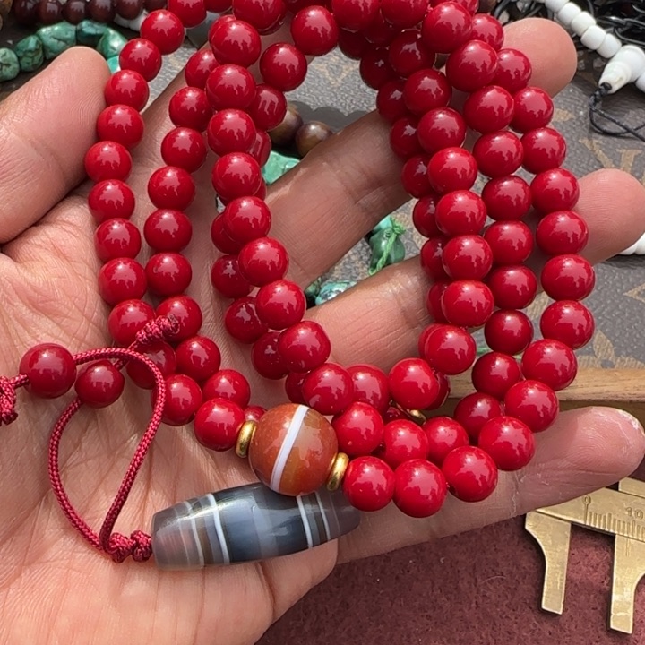 玻璃DIY藏弟出品，藏区琉璃怀业一套