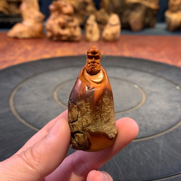 柏木（崖柏）好*根雕摆件