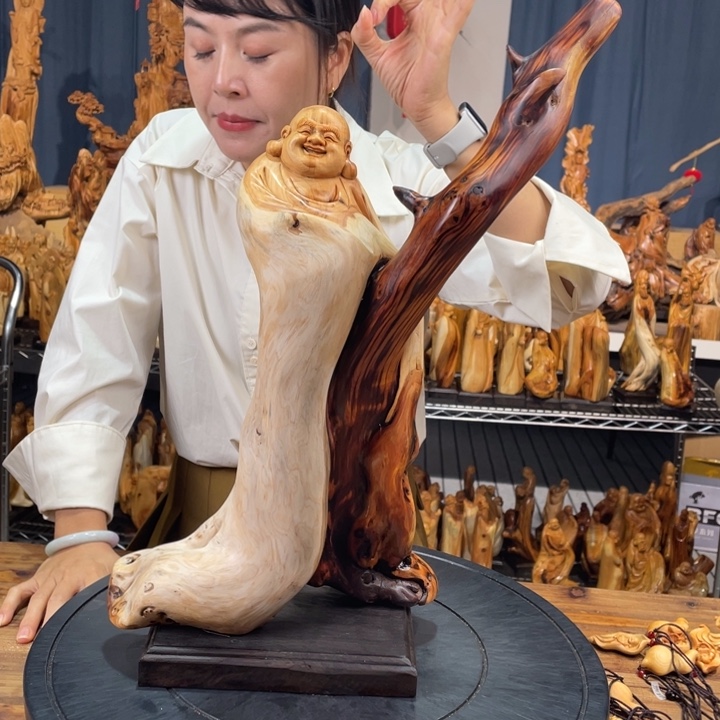 柏木（崖柏）随型摆件