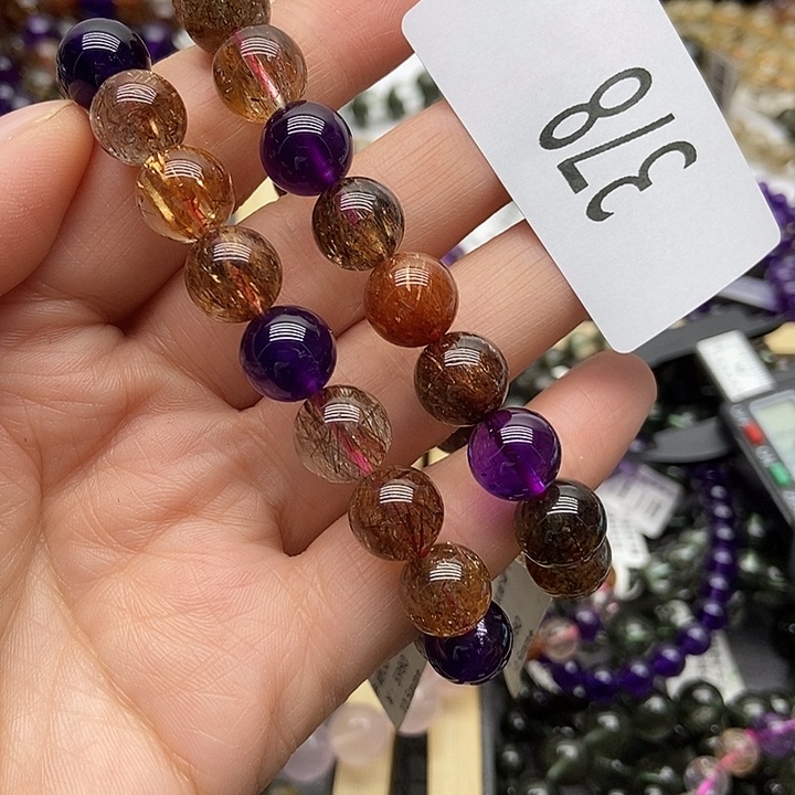 水晶手链未镶嵌手串多样性发货，发一条