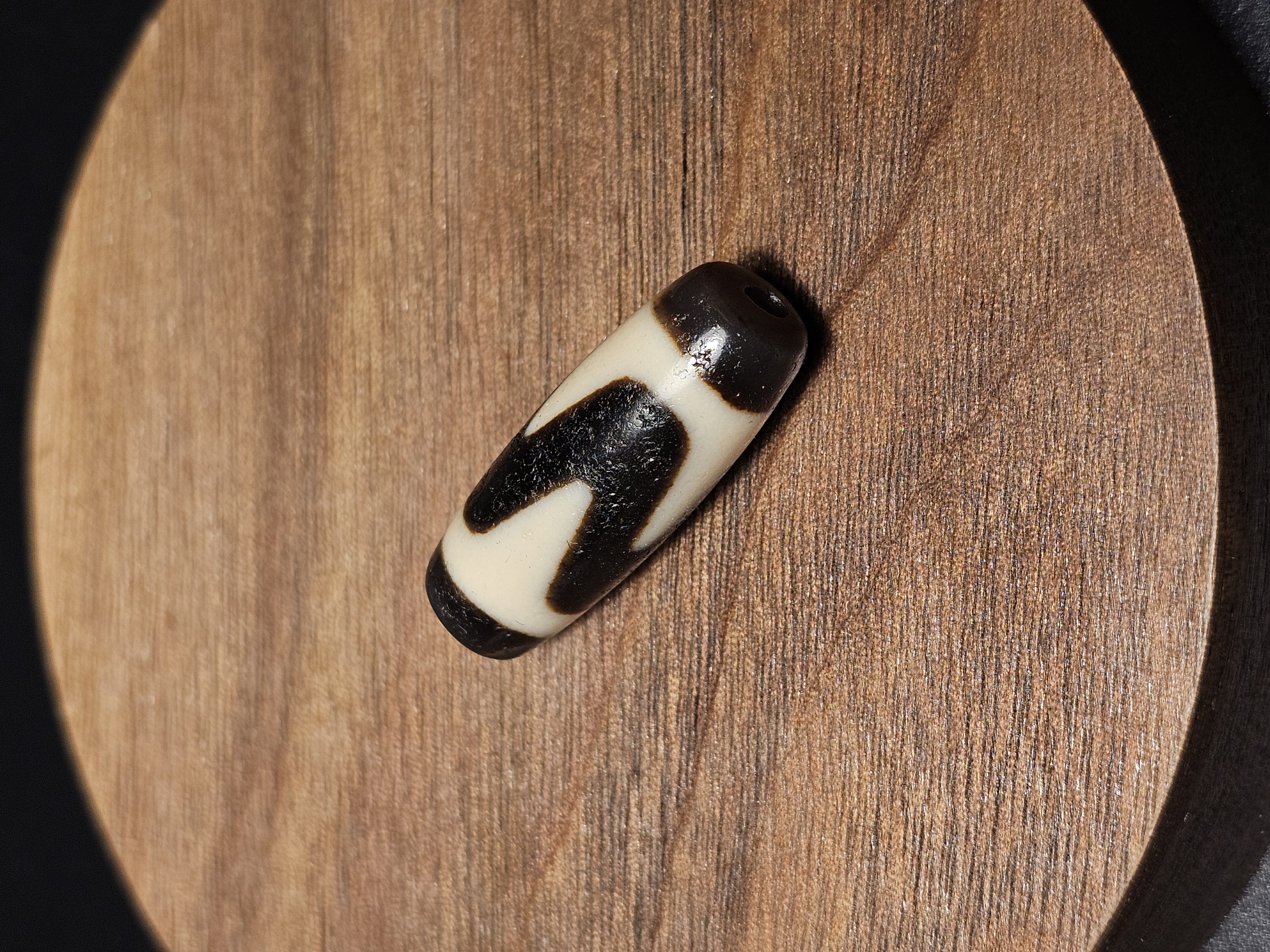 上肯工艺玛瑙珠 短珠牙牙 尺寸29.8×11