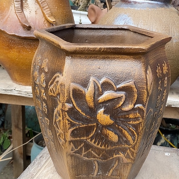 花盆紫砂紫砂18.25华人花盆