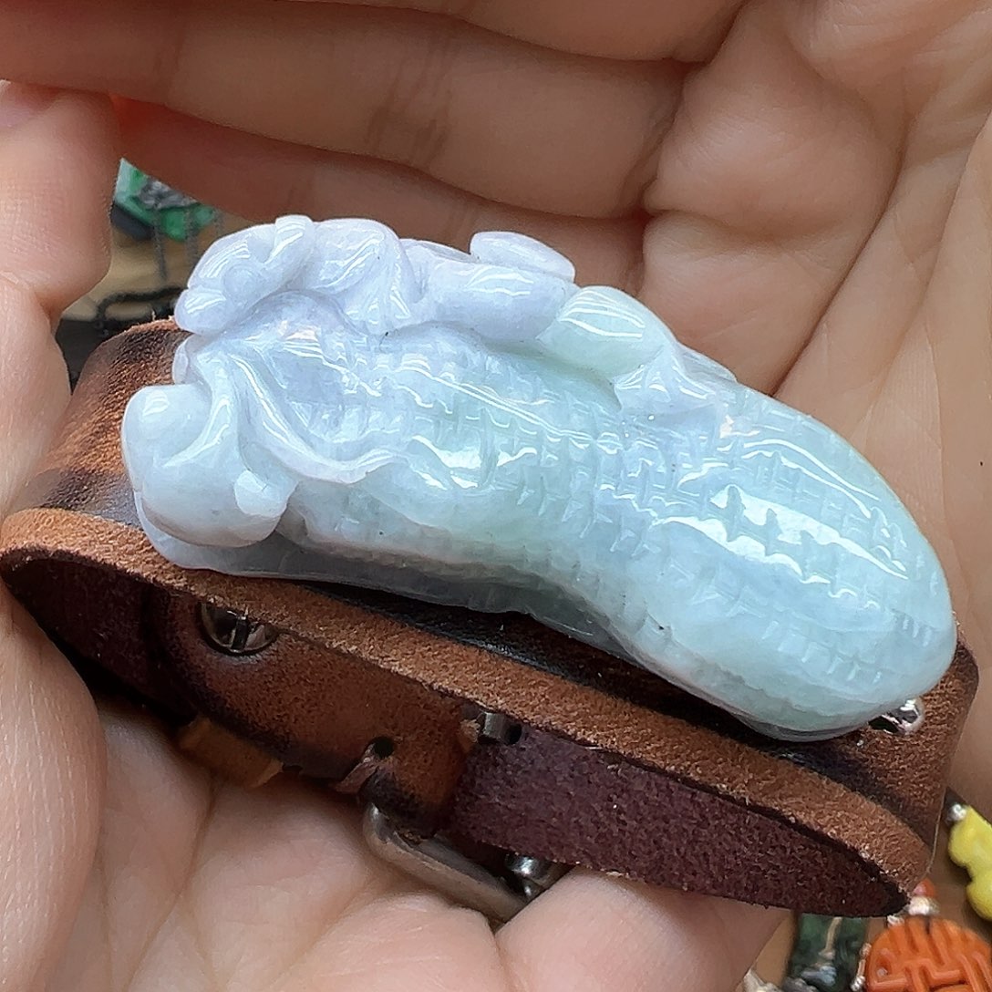 翡翠戒指未镶嵌炸