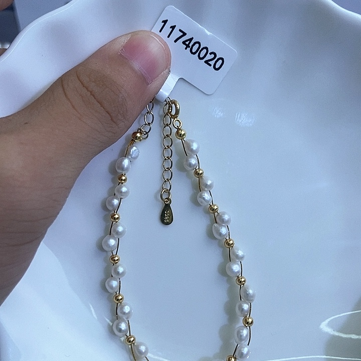 未镶嵌颈饰淡水珍珠