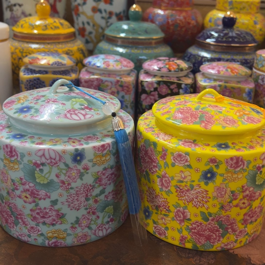 高端款家用茶叶罐