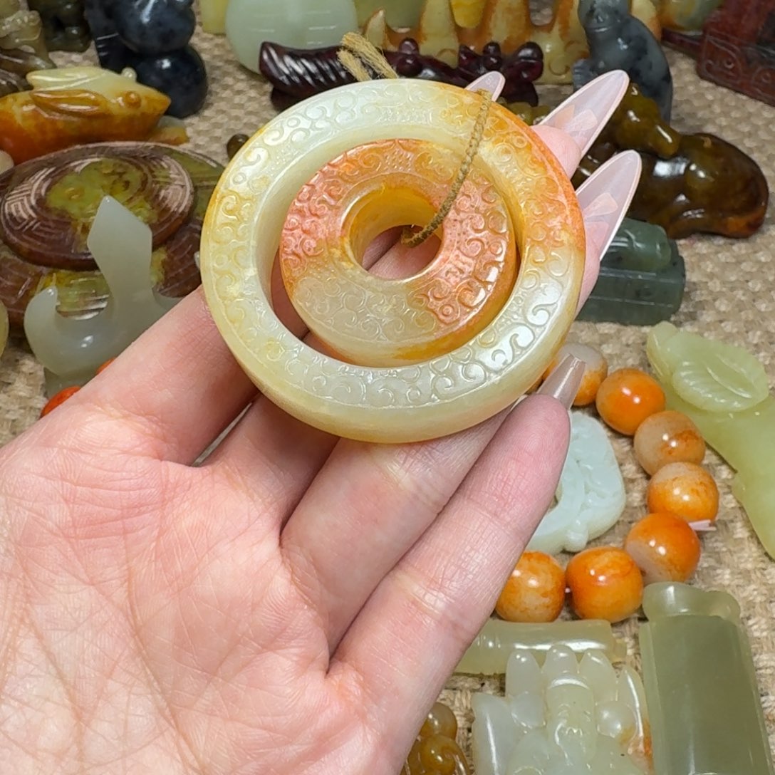 吊坠白玉菩提挂件