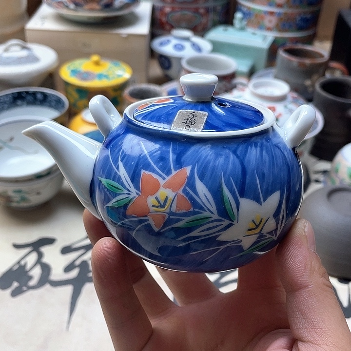 瓷片001 一人直播，看品直播间说序号