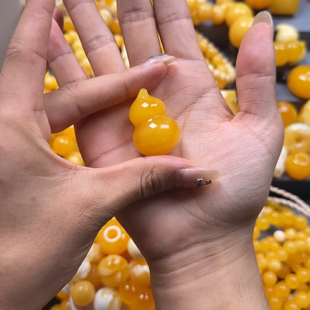 未镶嵌蜜蜡珠宝奇石葫芦