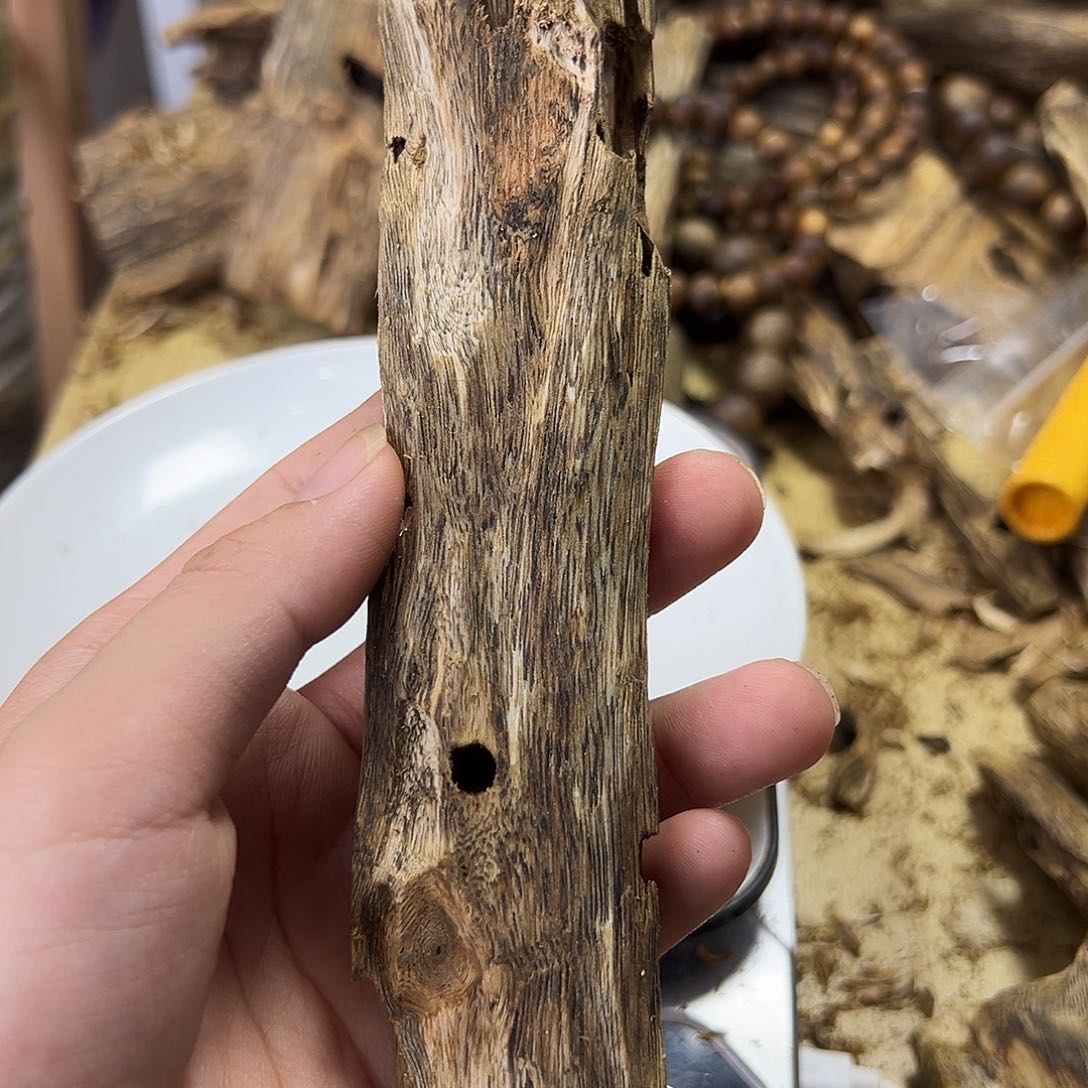 木绿奇楠虫漏原材料37克